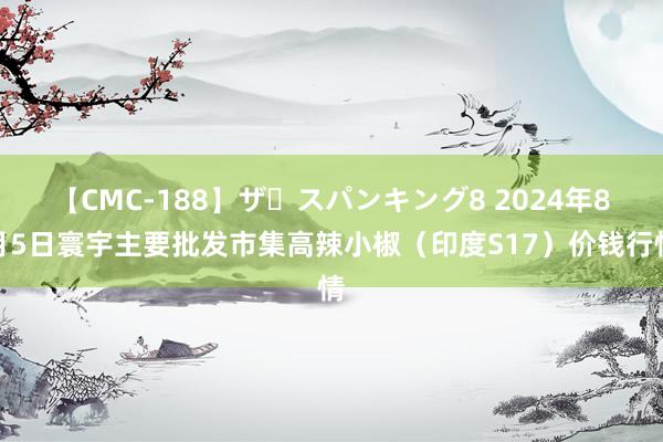 【CMC-188】ザ・スパンキング8 2024年8月5日寰宇主要批发市集高辣小椒（印度S17）价钱行情