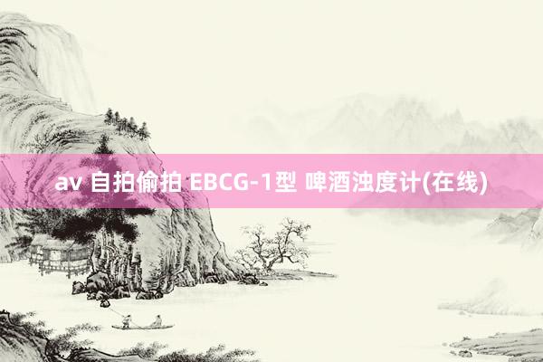 av 自拍偷拍 EBCG-1型 啤酒浊度计(在线)